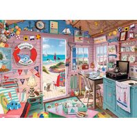 Puzzle 1000 Teile - Strandhütte