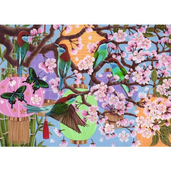 Puzzle 1000 Teile - Kirschblüten