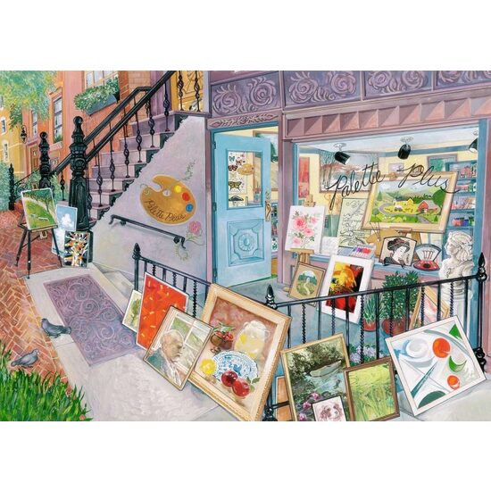 Puzzle 1000 Teile - Kunstgalerie