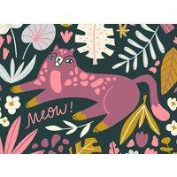 Puzzle 500 Teile - Trendiges Kätzchen