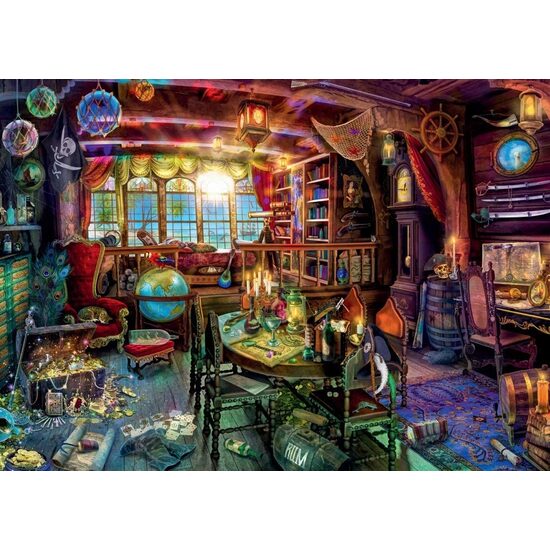1000-teiliges Puzzle – Aimee Stewart: Das Leben eines Piraten