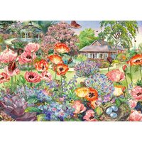 Puzzle 1000 Teile - Blühender Garten