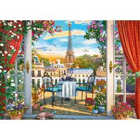 Puzzle 1000 Teile – Eine Terrasse in Paris