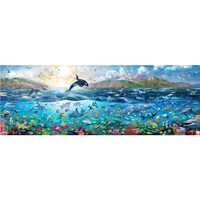 Puzzle 1000 Panoramateile - Ozeanpanorama