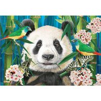 Puzzle 260 Teile - Panda-Paradies