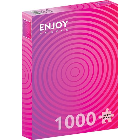 Puzzel 1000 stukjes Geniet - Cirkelgradiënt Nummer Eén