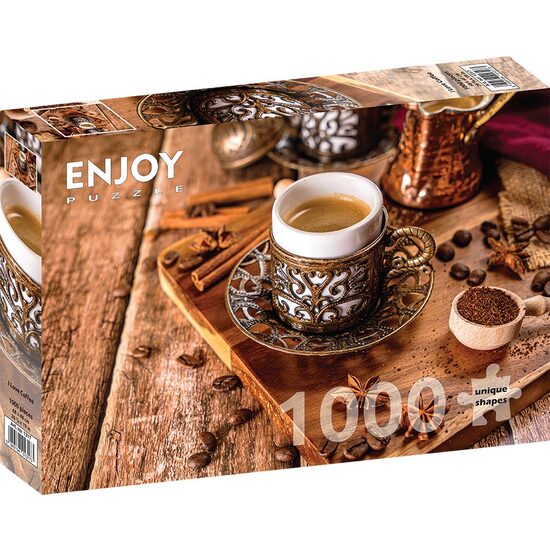 Puzzle 1000 piese Enjoy - I Love Cofee