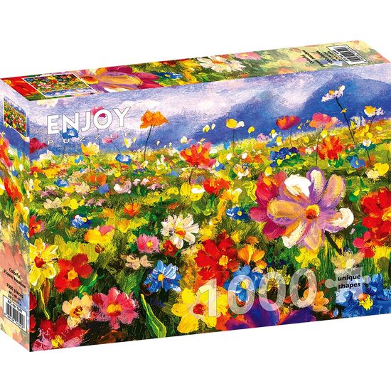 Puzzle 1000 Teile Enjoy - Bunte Blumenwiese
