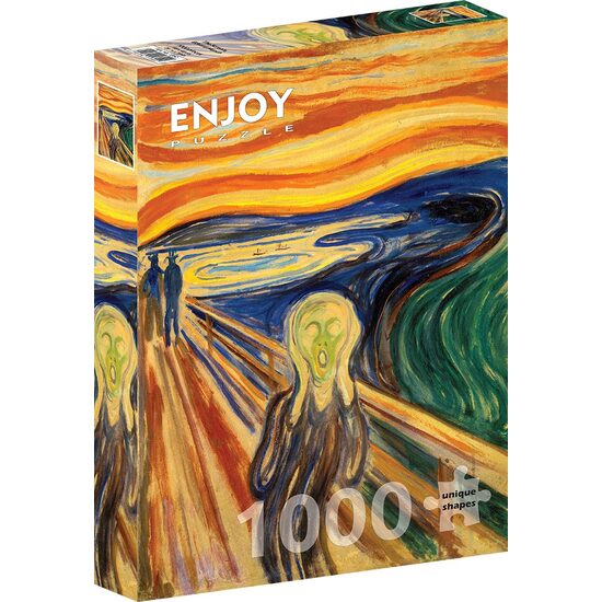 Puzzle 1000 piese Enjoy - Edvard Munch: The Scream