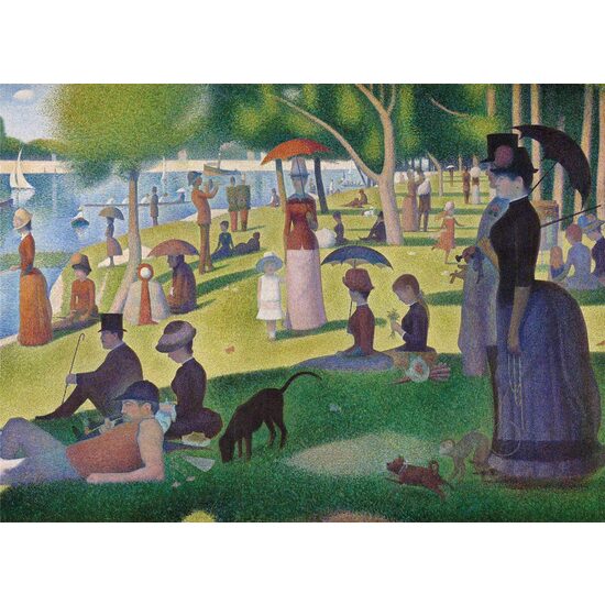 Puzzle 1000 Teile Clementoni - Georges Seurat: Ein Sonntagnachmittag auf der Insel La Grande Jatte