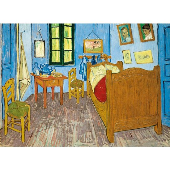 Puzzle 1000 pieces Clementoni - Vincent Van Gogh: La Chambre a Arles