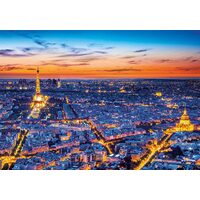 Puzzle 1500 Teile Clementoni - Blick auf Paris
