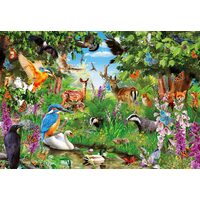 Puzzle 2000 Teile Clementoni - Fantastischer Wald
