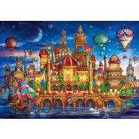 Puzzle 6000 Teile Clementoni - Innenstadt