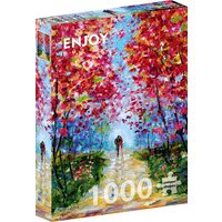 Puzzle 1000 Teile Enjoy – Frühlingsblütenromantik