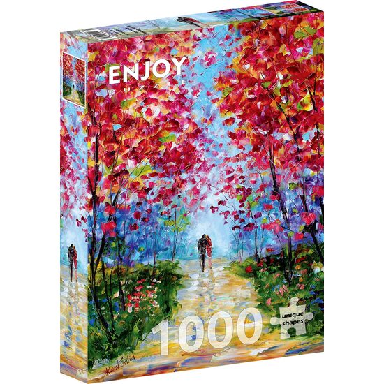 Puzzle 1000 Teile Enjoy – Frühlingsblütenromantik