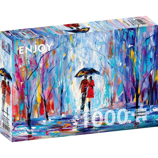 Puzzle 1000 Teile Enjoy – Rainy Love