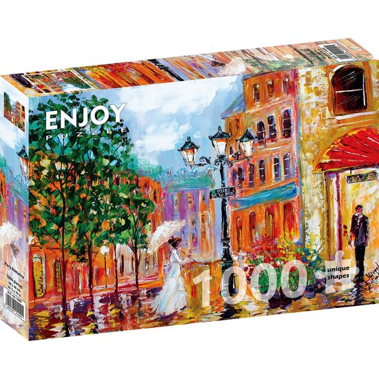 Puzzle 1000 piese Enjoy - Paris Romance