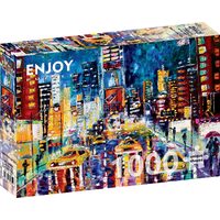 Puzzle 1000 Teile Genießen Sie - New York Lights