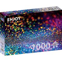 Puzzle 1000 Teile Enjoy - Mehrfarbiger Glitzer