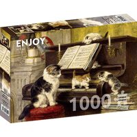 Puzzle 1000 Teile Viel Spaß – Henriette Ronner-Knip: Die Klavierstunde