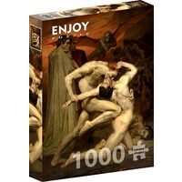 Puzzle 1000 Teile Viel Spaß – William Bouguereau: Dante und Virgile