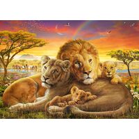 Puzzle 1000 Teile Schmidt - Liebevolle Löwen