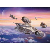 Puzzle 1000 Teile Schmidt - Thomas Kinkade: The Mandalorian, The Escort