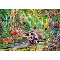 1000 Teile Puzzle Schmidt - Steve Sundram: Asiatische Tierwelt