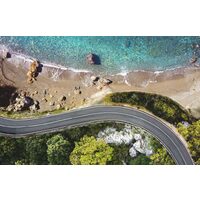 Puzzle 200 Teile Ravensburger - Straße in Strandnähe