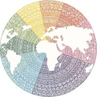 Puzzle 500 Teile Ravensburger - Kreis-Mandala