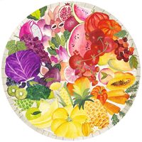 Puzzle 500 Teile Ravensburger - Kreis Obst und Gemüse