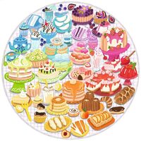 Puzzle 500 Teile Ravensburger - Circle Desert
