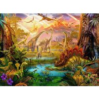 Puzzle 500 Teile Ravensburger - Dinosaurier