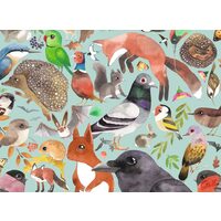 Puzzle 500 Teile Ravensburger - Besucher im Garten