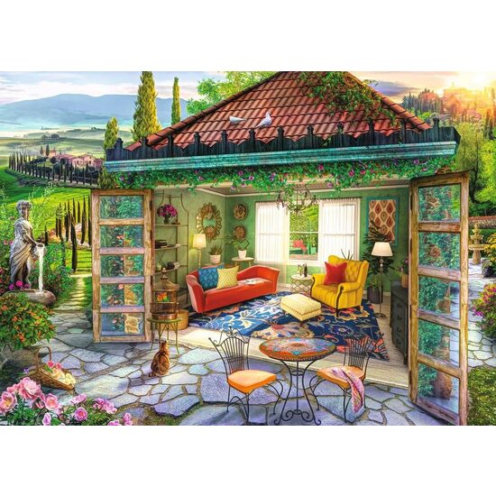 Puzzle 1000 Teile Ravensburger - Puzzle Oaza Toscana