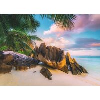 Puzzle 1000 Teile Ravensburger - Paradies auf den Seychellen