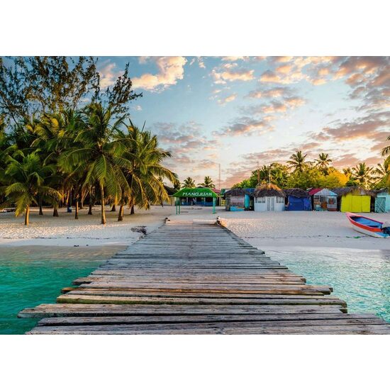 Puzzle 1000 piese Ravensburger - Insula Din Caraibe