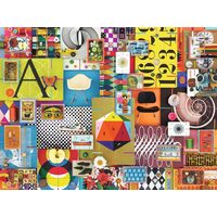 Puzzle 1500 Teile Ravensburger - Eames House Of Cards