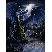 Puzzle 1500 Teile Ravensburger - Der schwarze Drache