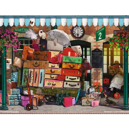 Puzzle 2000 piese Ravensburger - Bagaje De Calatorie