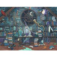 Puzzle 2000 Teile Ravensburger - Büro mit Büchern
