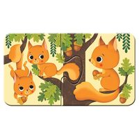 Puzzle 9x2 Teile Ravensburger - Tiere und ihre Jungen