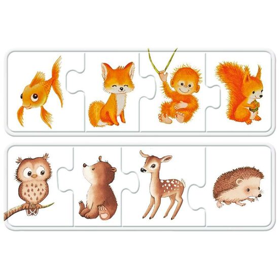 Puzzle 6x4 piese Ravensburger - Pui De Animale