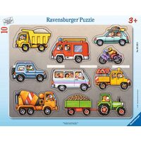 Puzzle 10 Teile Ravensburger - Fahrzeuge