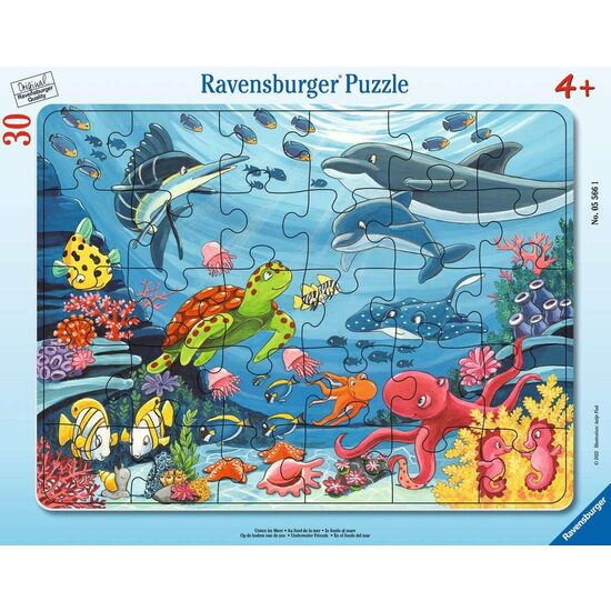 Puzzle 30 piese Ravensburger - Animale Marine
