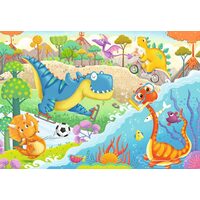 Puzzle 2x12 Teile Ravensburger - Meine Dinosaurierfreunde