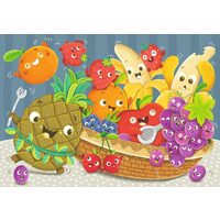 Puzzle 2x24 Teile Ravensburger - Früchte