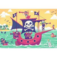 Puzzle 2x24 Teile Ravensburger - Piratenboot