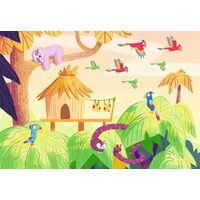Puzzle 2x24 Teile Ravensburger - Dschungelexpedition